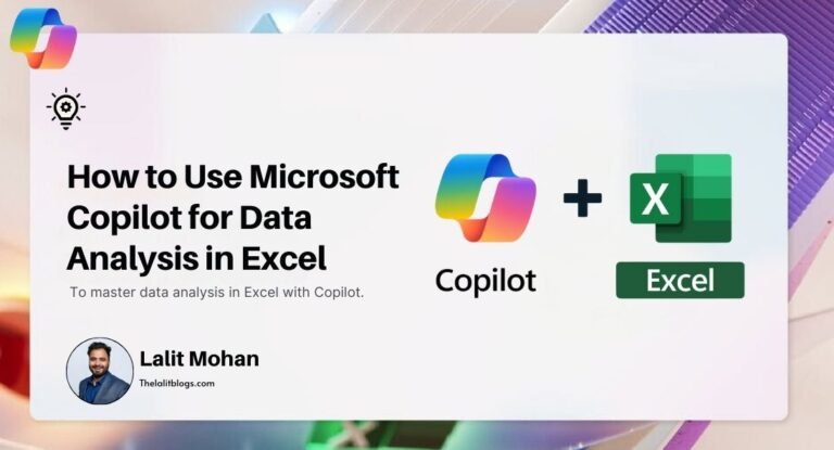 How to Use Microsoft Copilot for Data Analysis in Excel