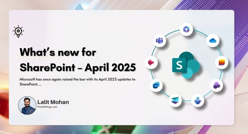 What’s new for SharePoint – April 2025