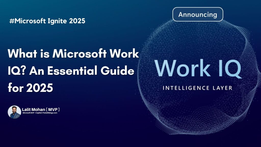 What is Microsoft Work IQ? An Essential Guide for 2025 What is Microsoft Work IQ