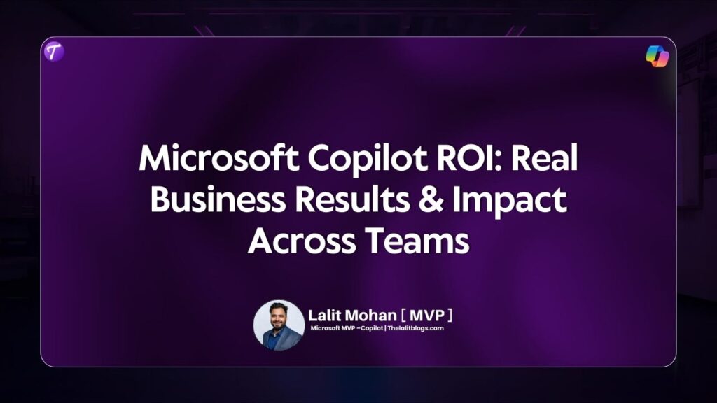 Microsoft Copilot ROI