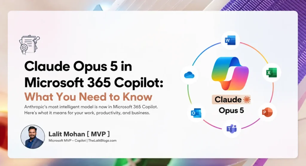 Claude Opus 5 in Microsoft 365 Copilot: What You Need to Know Claude Opus 5 in Microsoft 365 Copilot